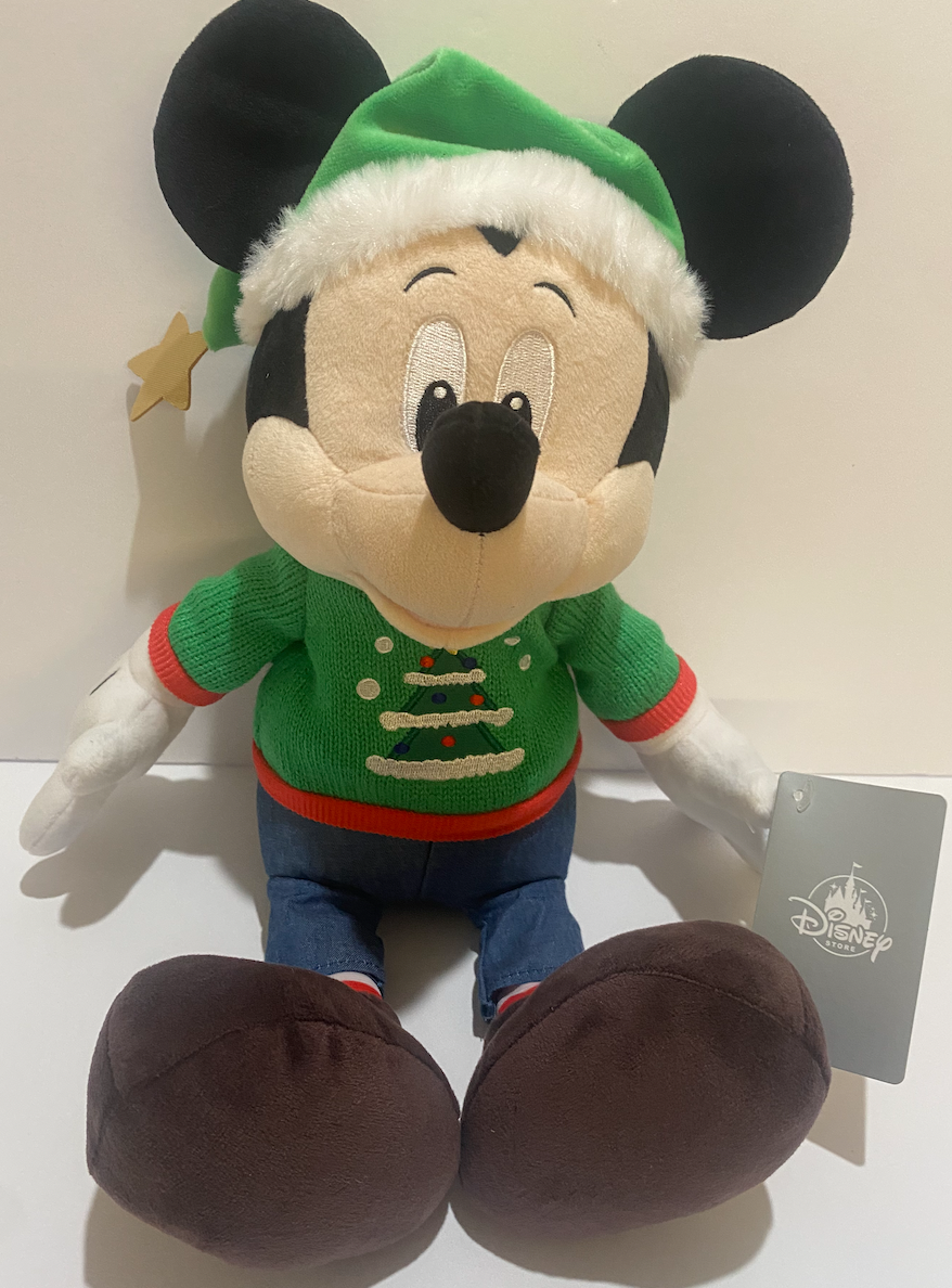 Mickey mouse on sale christmas stuffed animal