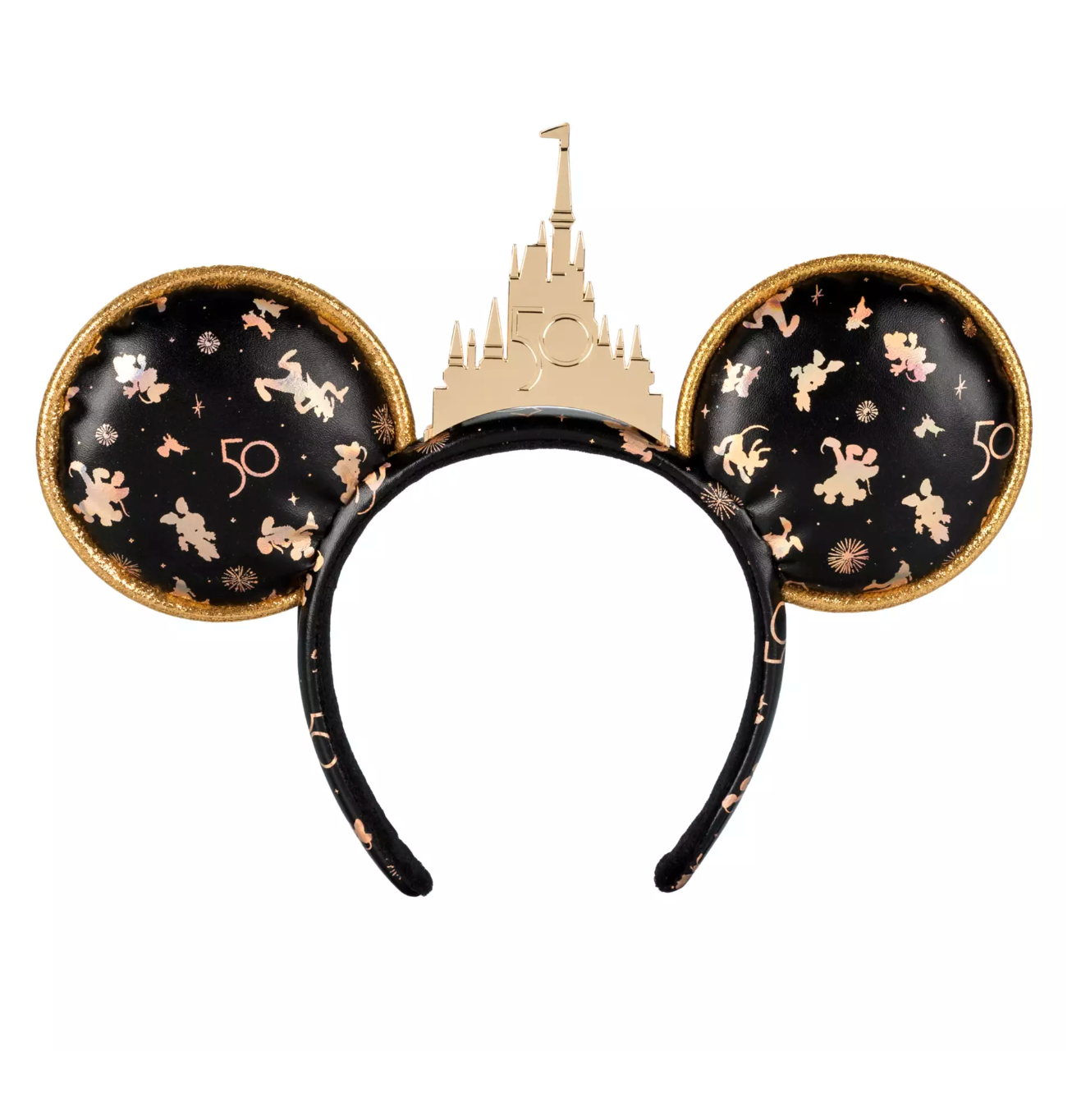 Walt Disney world 50th ear descent ears. New 50th Anniversary EARidescent Shimmer Ear Headband and  main image 2