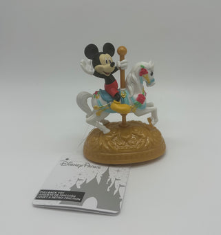 Disney Parks Mickey Carousel Toy Ride Pullback New with Tag