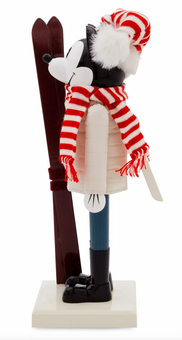 Disney Parks Mickey Mouse Nutcracker Figure Holiday Christmas New with Box