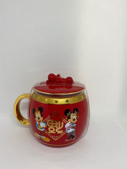 Disney Parks Mickey Minnie Chip ' n Dale Lunar New Year 2020 Mug New