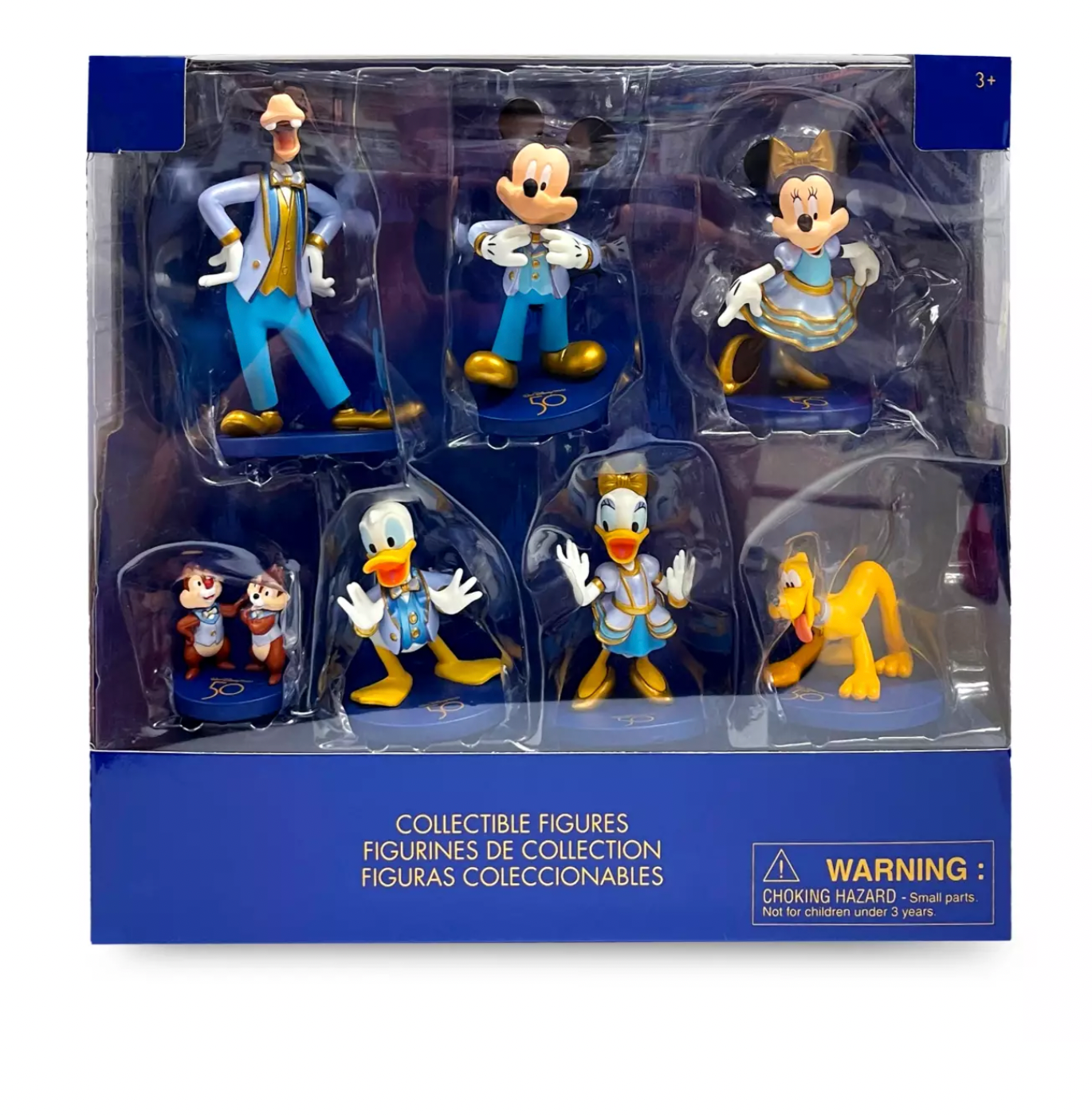 Disney Parks WDW 50th Mickey and Friends Collectible Figures Set