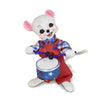 Annalee Dolls 2023 Patriotic 4th of July 6in Drummer Mouse Plush New with Tag