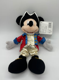Disney Parks Americana Patriotic Mickey Plush New with Tag
