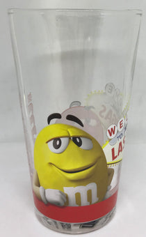 M&M's World Welcome to Fabulous Las Vegas Sign Characters Pint Glass New