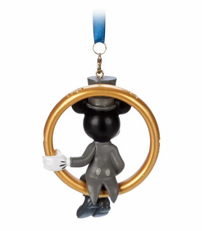 Disney Mickey Groom Wedding Ring Sketchbook Christmas Ornament New with Tag