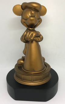 Disney Parks Mickey Mouse Director Statue Resin Figurine Bronze New with Box