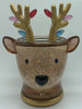 Bath and Body Works Christmas Light Up Water Globe Reindeer Candle Holder New