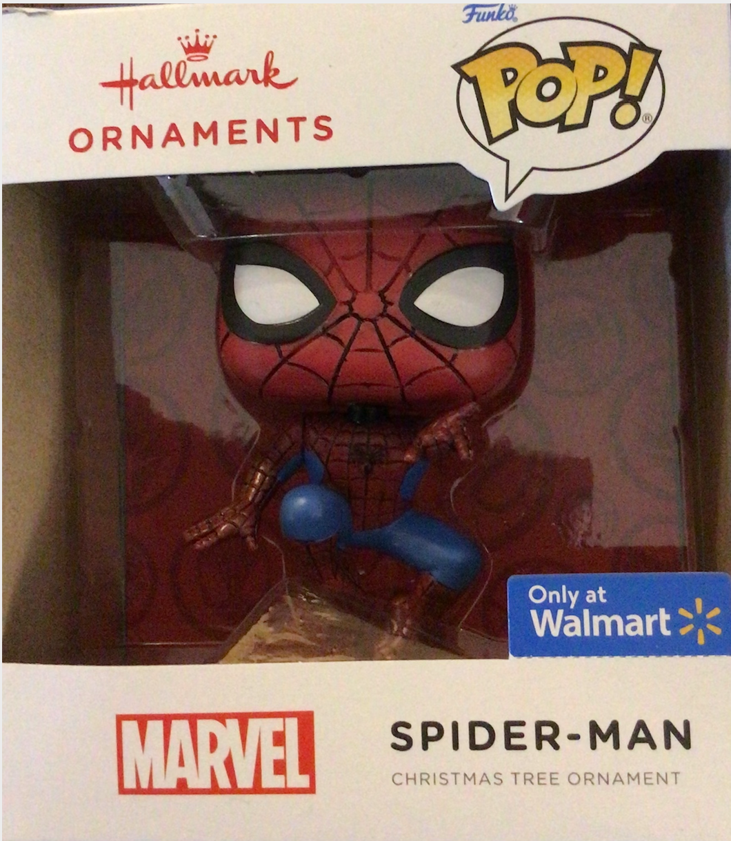 Christmas spider man funko pop sales