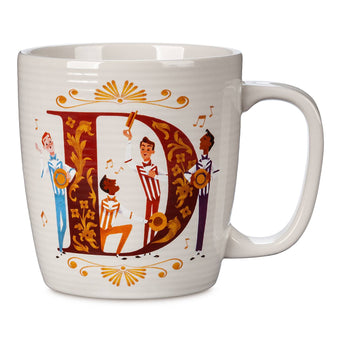 Disney Parks ABC Letters D is for Dapper Dans Ceramic Coffee Mug New