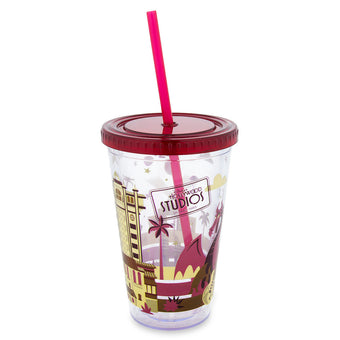 Disney Parks Hollywood Studios Tumbler with Straw New