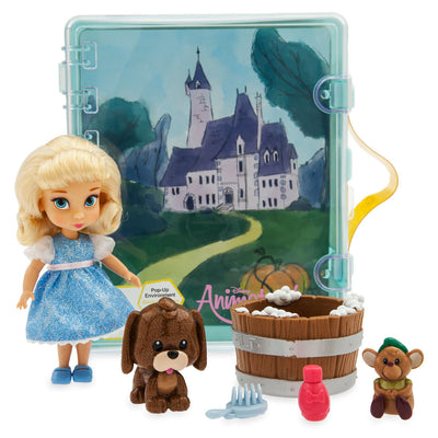 Disney Animators' Collection Cinderella Mini Doll Play Set New with Case