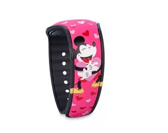Disney Parks Magic Band Mickey and Minnie Valentine New with Box