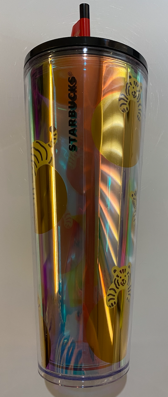 20 oz starbucks coffee mug Starbucks 20 Oz. Cold Cup Tiger Tangerines 2022 Tumbler New With Tag – I  Love Characters