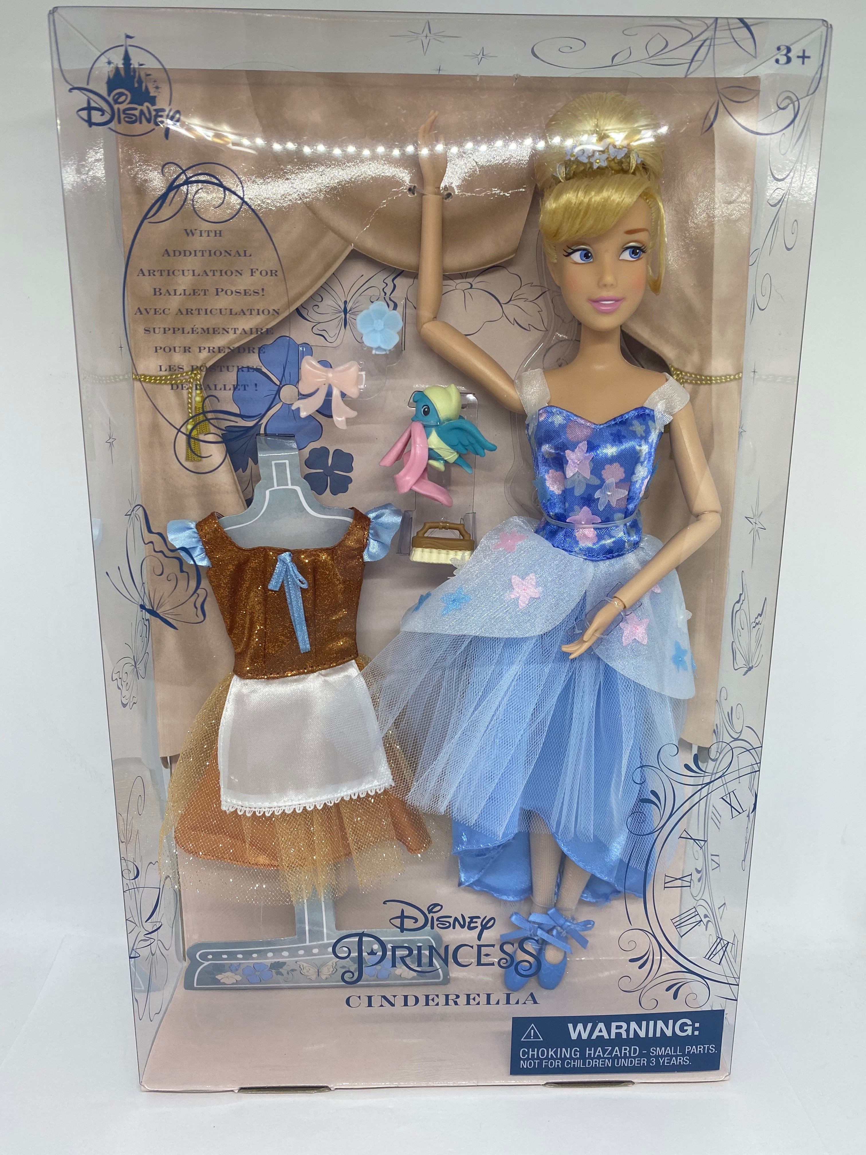 Disney Store Princess Cinderella Ballet Doll New with Box – I Love  Characters