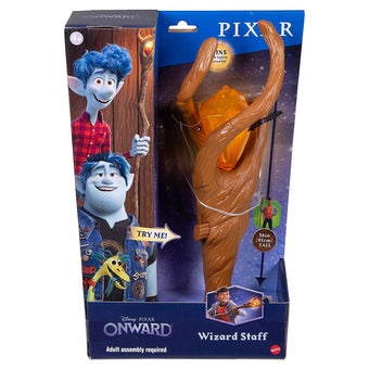 Disney Pixar Onward Wizard Staff with Phoenix Gem New