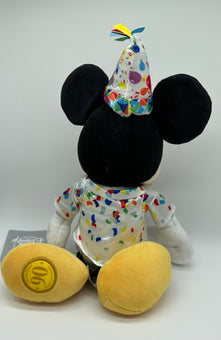 Disney Celebrating 90 Years of Magic Rare Mickey Birthday Plush New with Tag
