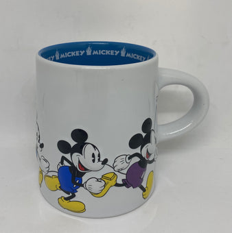 Disney Parks Mickey Mouse Relief Ceramic Coffee Mug New