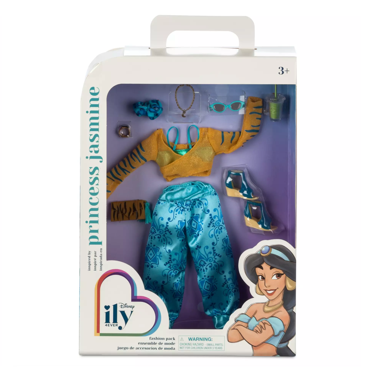 Disney ily 4EVER Fashion Pack Inspired by Jasmine Aladdin New with