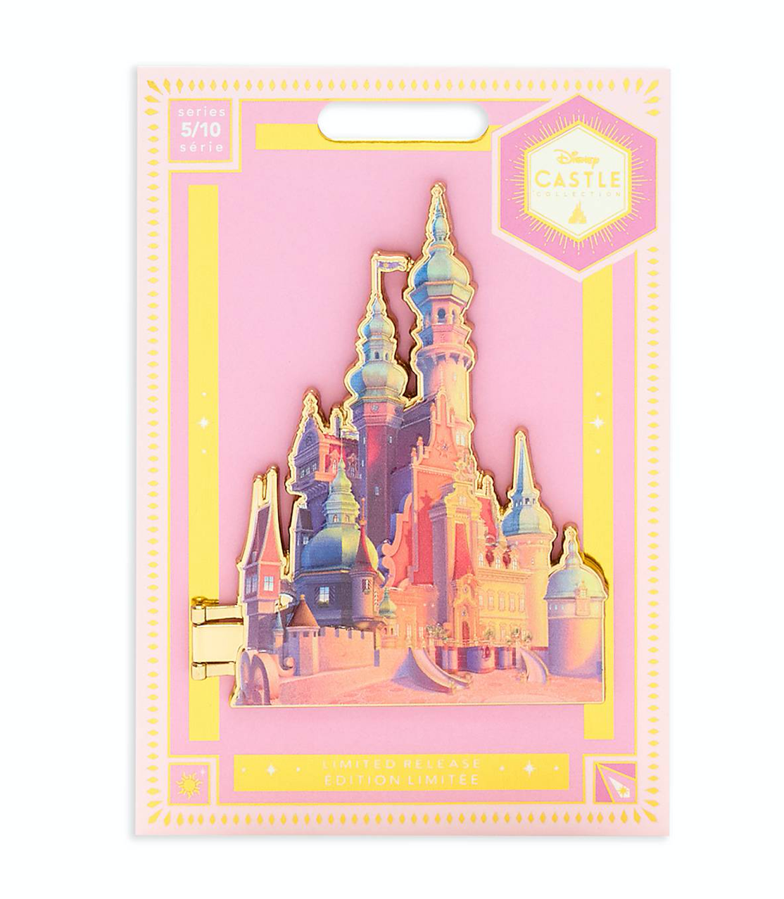 Disney Castle Collection Rapunzel Castle Limited Pin New with Card