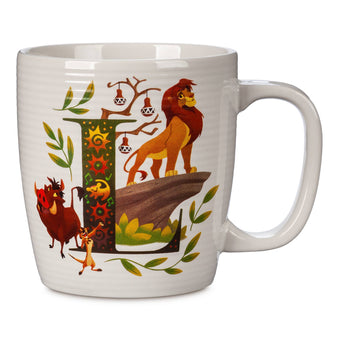Disney Parks ABC Letters L is for Festival of the Lion King Coffee Mug New