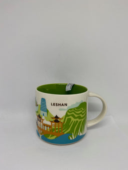 Starbucks You Are Here Collection Leshan China Ceramic Coffee Mug New With Box