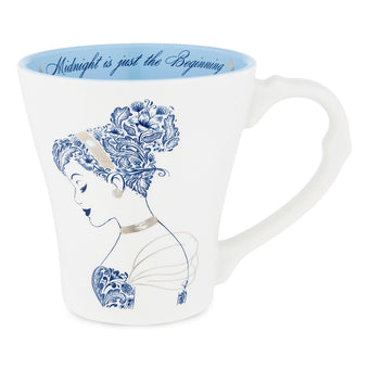 Disney Parks Cinderella Midnight is Just the Beginning Coffee Mug 12oz New