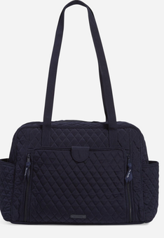 Vera Bradley Factory Style Factory Style Baby Bag Microfiber Classic Navy New