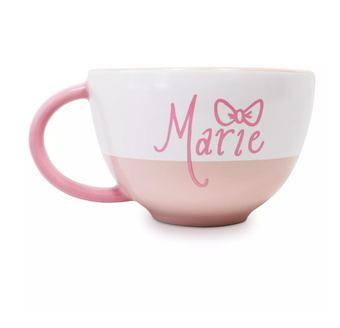 Disney Parks Marie the Cat Half Face Ceramic Mug Cup The Aristocats New