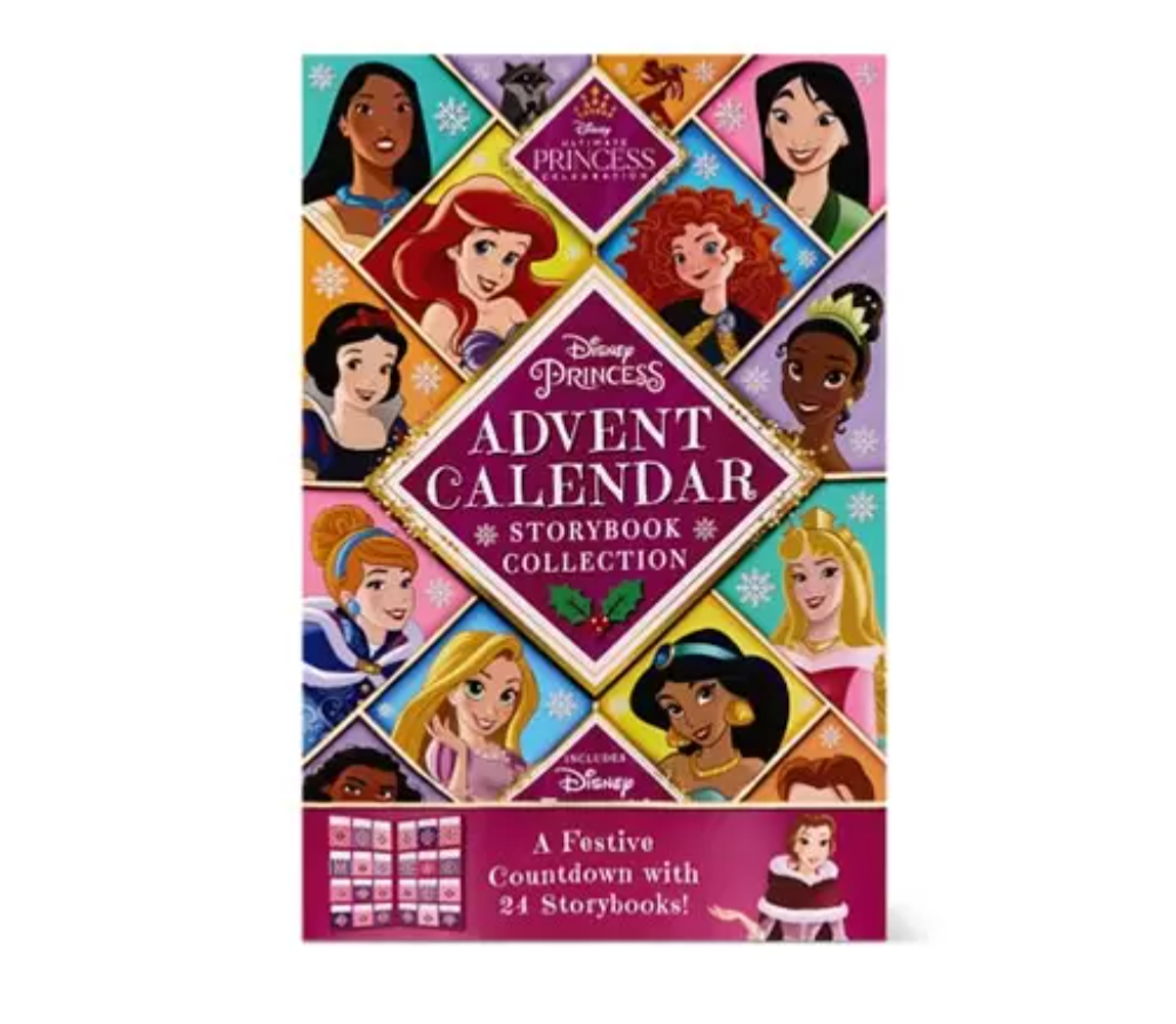 Disney Ultimate Princess with Frozen Advent Calendar with 24 Storybook