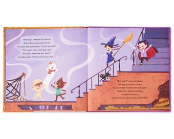 Hallmark Halloween Gus the Ghost Learns to Boo! Book New