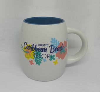 Disney Parks Caribbean Beach Resort Ceramic Coffee Mug New