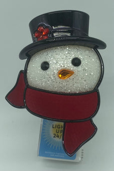 Bath and Body Works 2022 Christmas Dapper Snowman Nightlight Wallflowers New