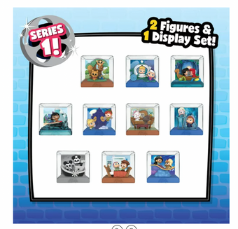 Disney Doorables Movie Moments Series 1 Mystery Toys Mini Figures New