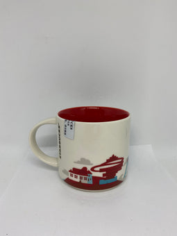 Starbucks You Are Here Collection Tsingtao China Ceramic Coffee Mug New With Box
