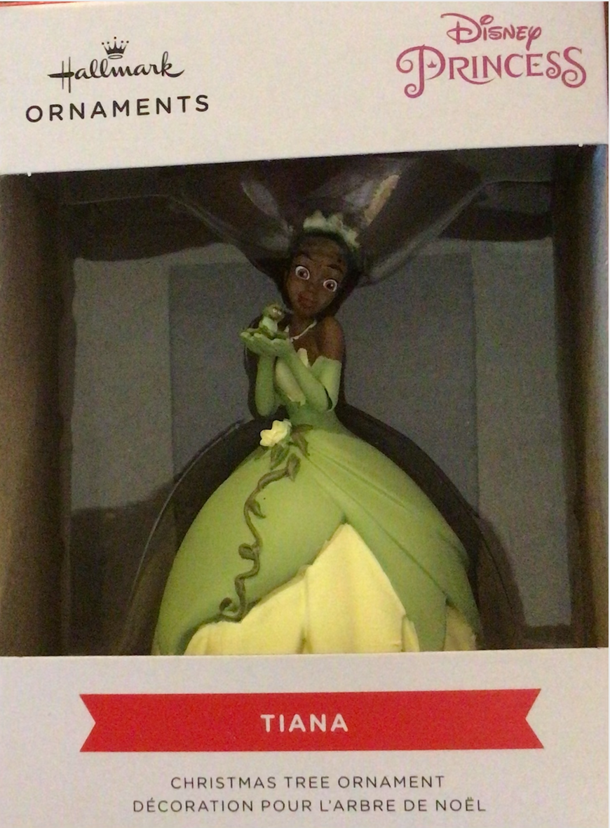 Hallmark 2021 Disney Princess Tiana & Frog Christmas Ornament New With – I  Love Characters