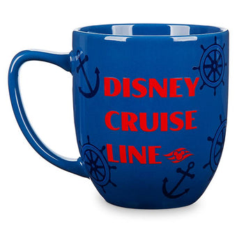 Disney Cruise Line Mickey Mouse Captain Coffee Mug New