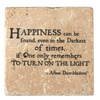 Universal Studios Harry Potter Albus "Happiness" Quote Travertine Coaster New