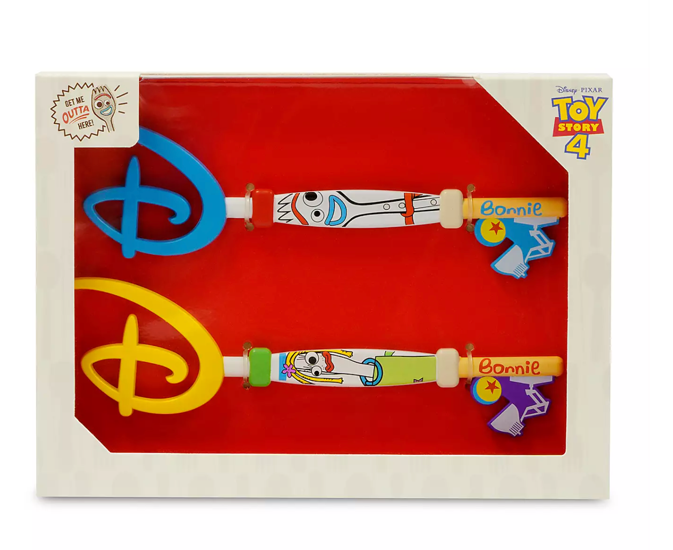 Disney Toy Story Forky and Karen Beverly Collectible Key Set New