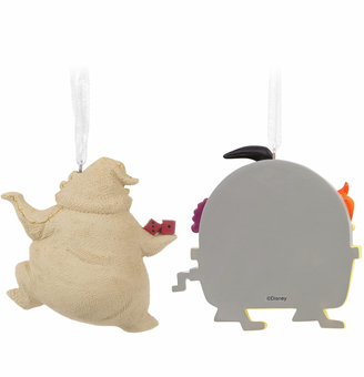 Hallmark Oogie Boogie Lock Shock Barrel Christmas Ornaments Set New with Box