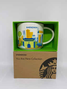 Starbucks You Are Here Collection Shenzhen China Ceramic Coffee Mug New With Box