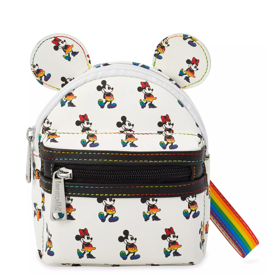 Disney Parks Rainbow Collection Mickey and Minnie Mini Backpack Wristl – I Love Characters