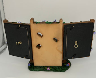 Disney Walt Disney World Rare Winnie Friends Double Photo Frame New with Box