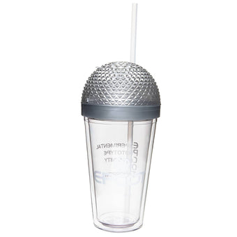 Disney Parks Spaceship Earth Light Up Tumbler with Straw Epcot New