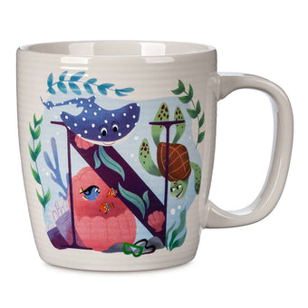 Disney Parks ABC Letters N is for The Seas with Nemo and Friends Coffee Mug New