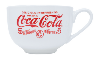 Authentic Coca-Cola Coke Pre 1910 Soup Mug 24oz New