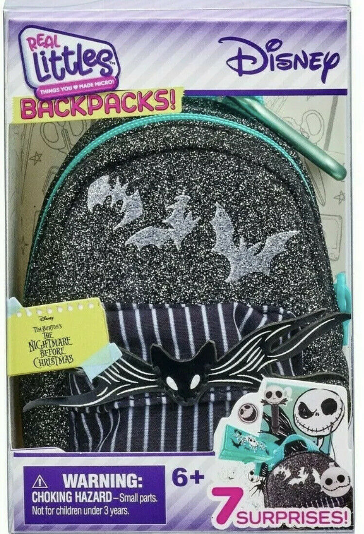 disney mini backpack real littles Disney Real Littles Mini Backpack Nightmare Before Christmas Jack New – I Love Characters