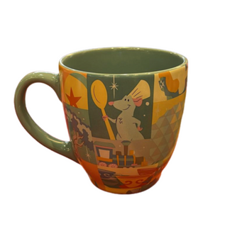 Disney Parks 4 Parks Cuties It's a Small World Dumbo Chef Remy Coffee Mug New