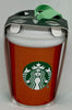 Starbucks 2020 Red Glitter Tumbler Ceramic Christmas Ornament New with Tag