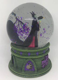 Disney Parks Maleficent I’m A Monster At Heart Light Up Snowglobe Halloween New